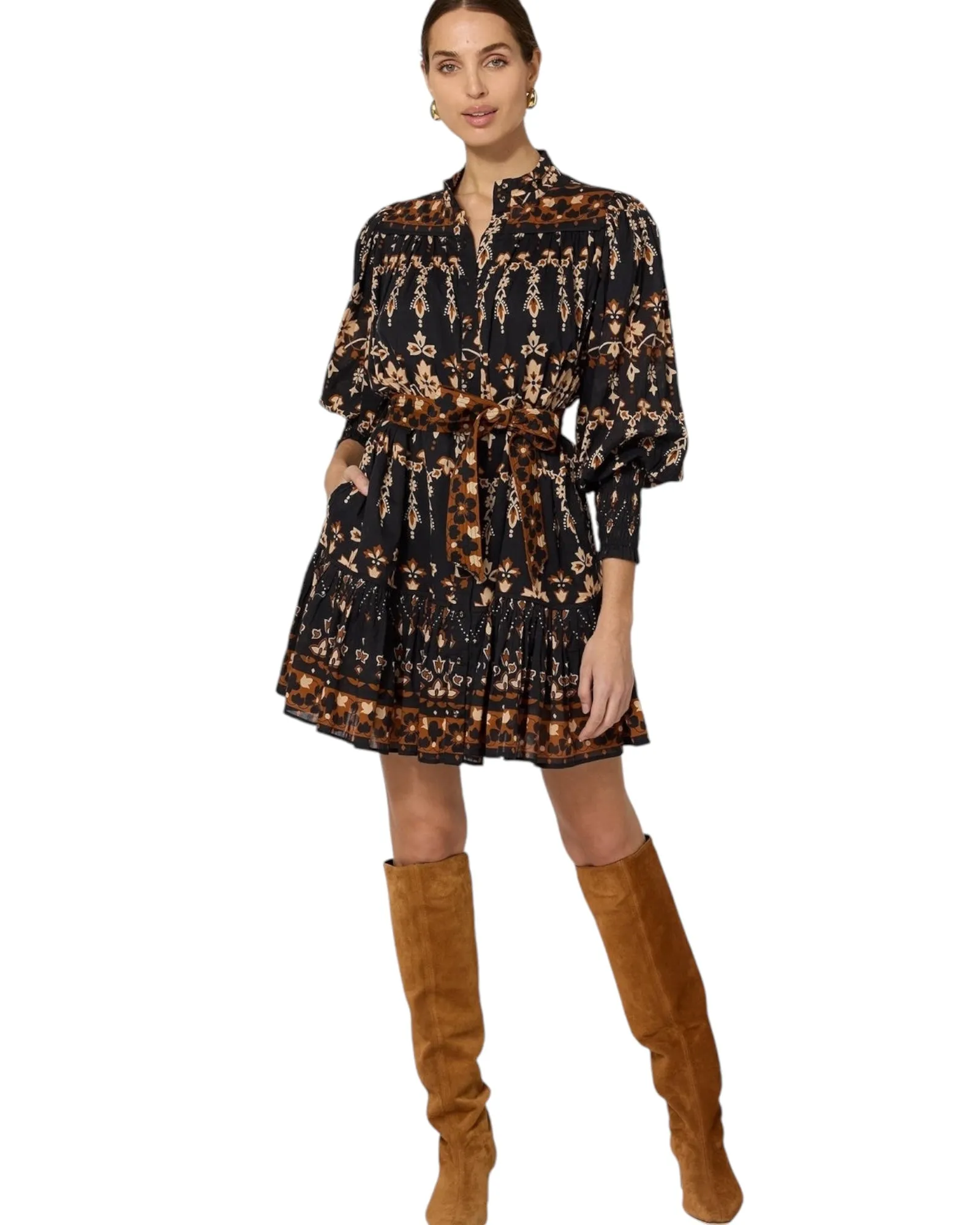 Vanessa Mini Dress | La Vie Print
