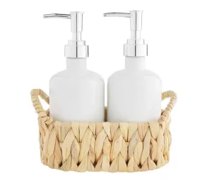 Water Hyacinth Soap Pump Set