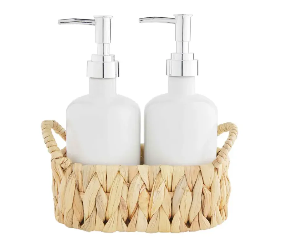 Water Hyacinth Soap Pump Set