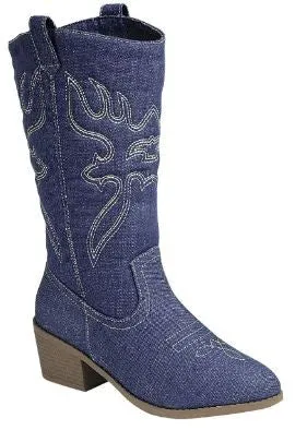 WESTERN-18K KIDS Blue Denim