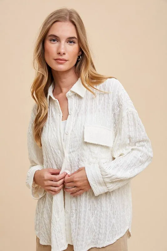 White Button Down Shirt