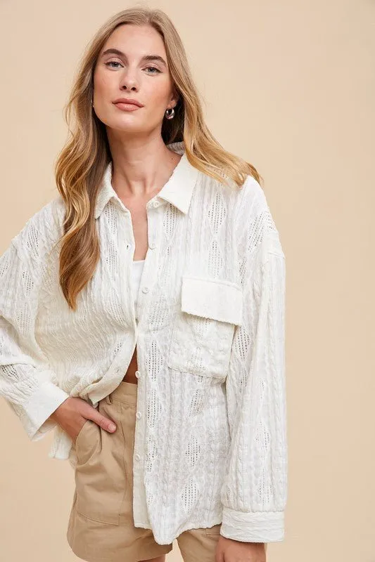 White Button Down Shirt