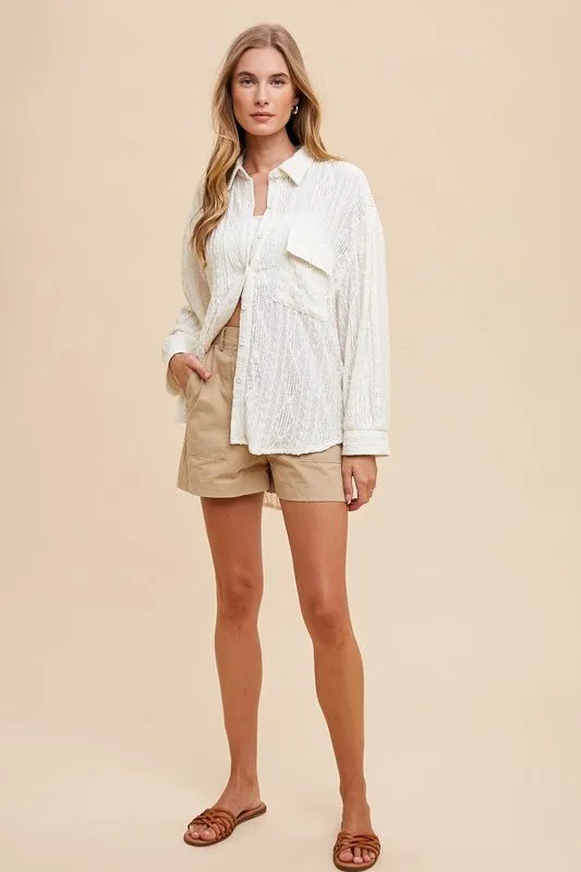 White Button Down Shirt