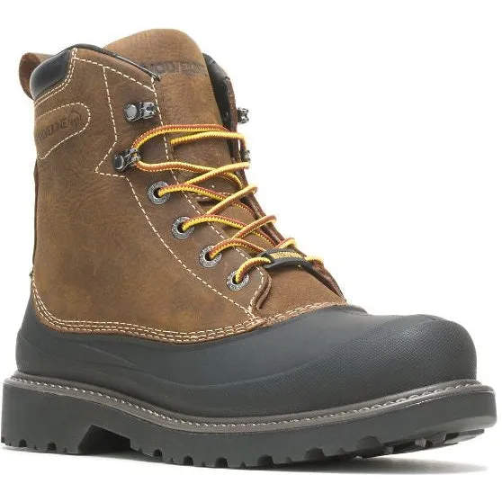 Wolverine Men's Floorhand Swamp 6" WP Steel Toe Pac Work Boot Brown W221019