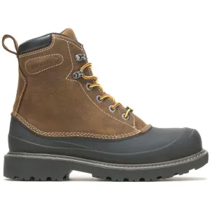 Wolverine Men's Floorhand Swamp 6" WP Steel Toe Pac Work Boot Brown W221019