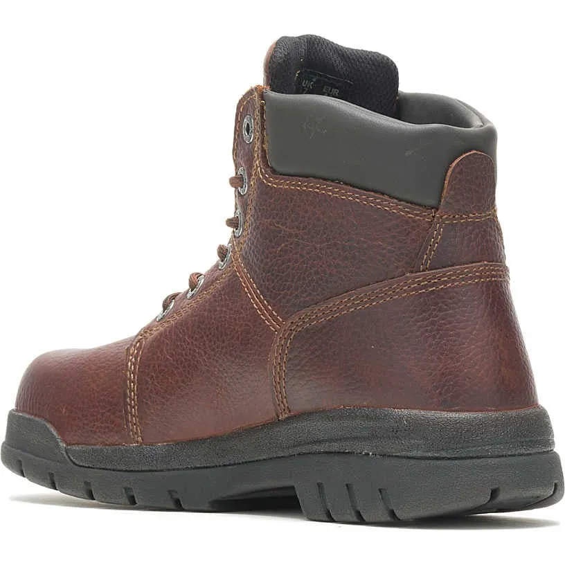 Wolverine Men's Marquette 6" Steel Toe Work Boot - Walnut - W04713