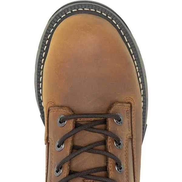Wolverine Men's Reforce 8" Carbonmax Comp Toe WP Work Boot- Cashew- W241025