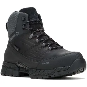 Wolverine Men's Surge Lx 6" Safety Toe WP Composite Toe Work Boot -Black- W241187