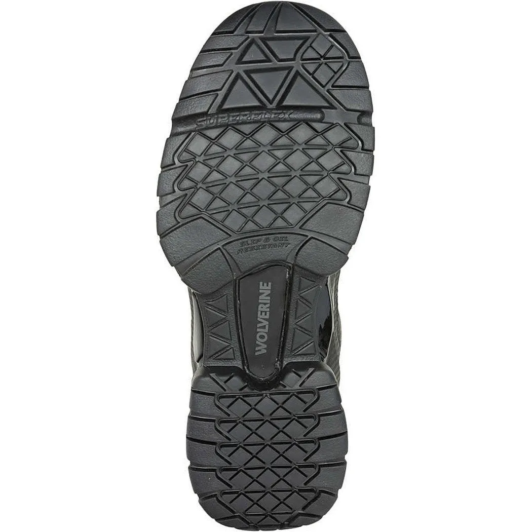 Wolverine Men's Surge Lx 6" Safety Toe WP Composite Toe Work Boot -Black- W241187
