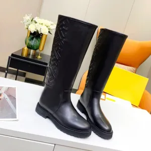 Woman Rome Genuine Leather Knee High Boots