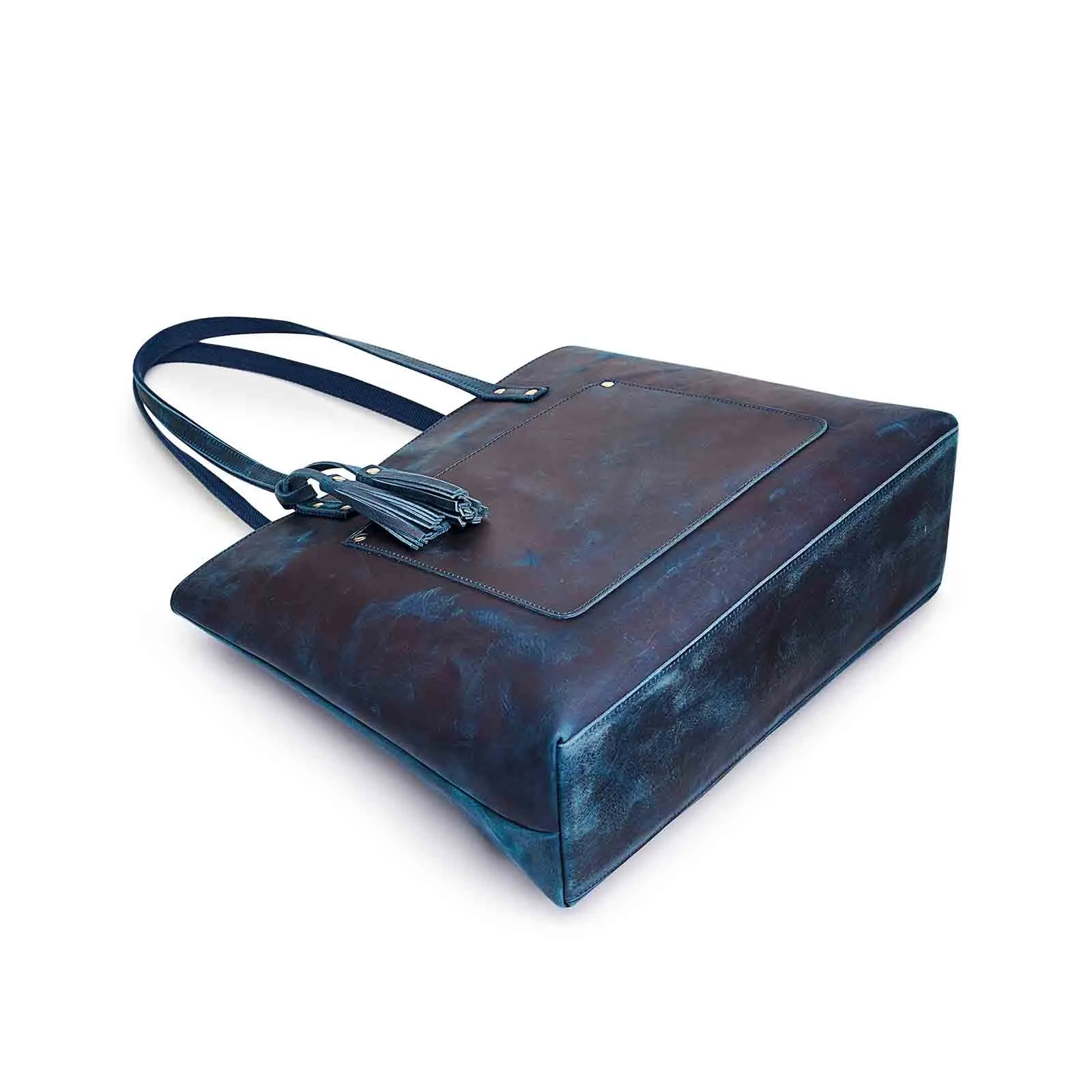 Women Vintage Genuine Leather Tote Shoulder Bag Handbag