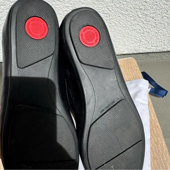 Women's Fitflop Allegro Ballet Flat black size 7
