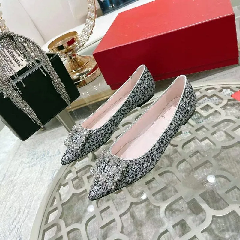 Woolen Cloth High Heels Women Party Shoes Pumps