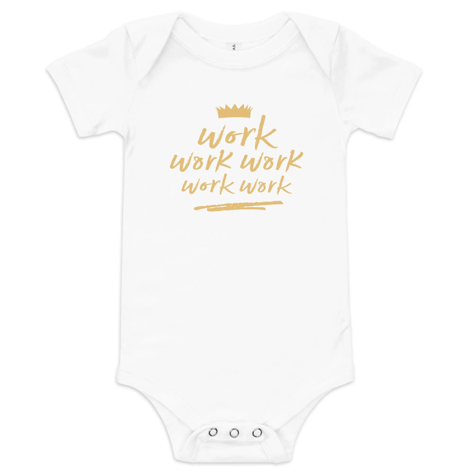Work Baby Onesie