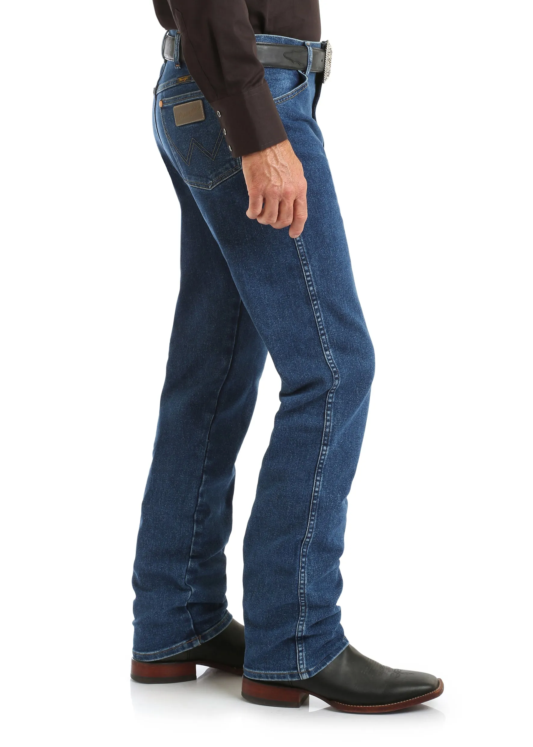 Wrangler Mens Original Fit Active Flex Jeans
