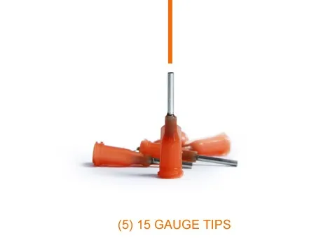 Xiem Applicator Tips 15-Gauge Pack of 5