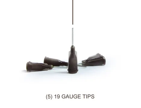 Xiem Applicator Tips 19-Gauge Pack of 5