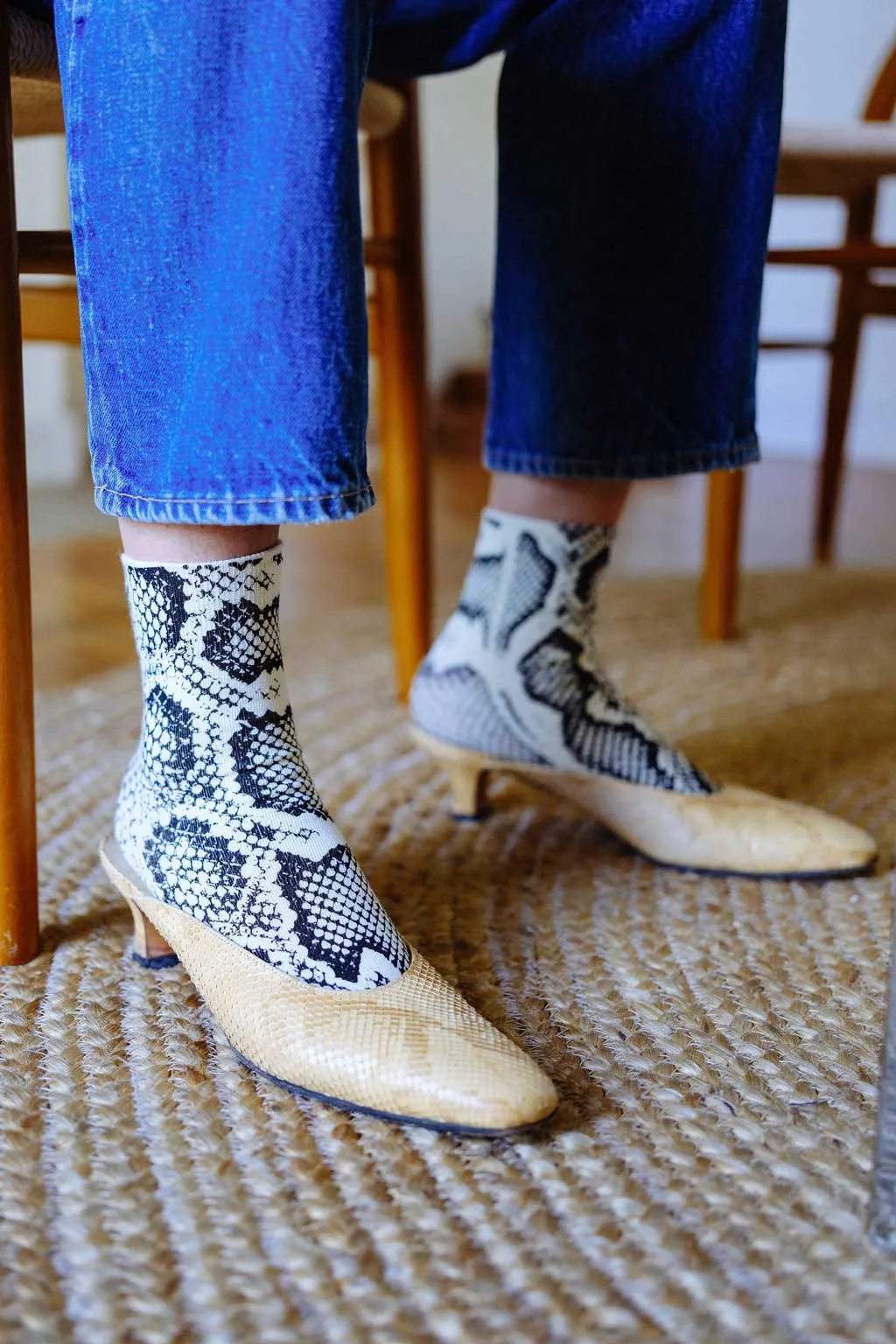 Yoshi Animal Printed Ankle Sock