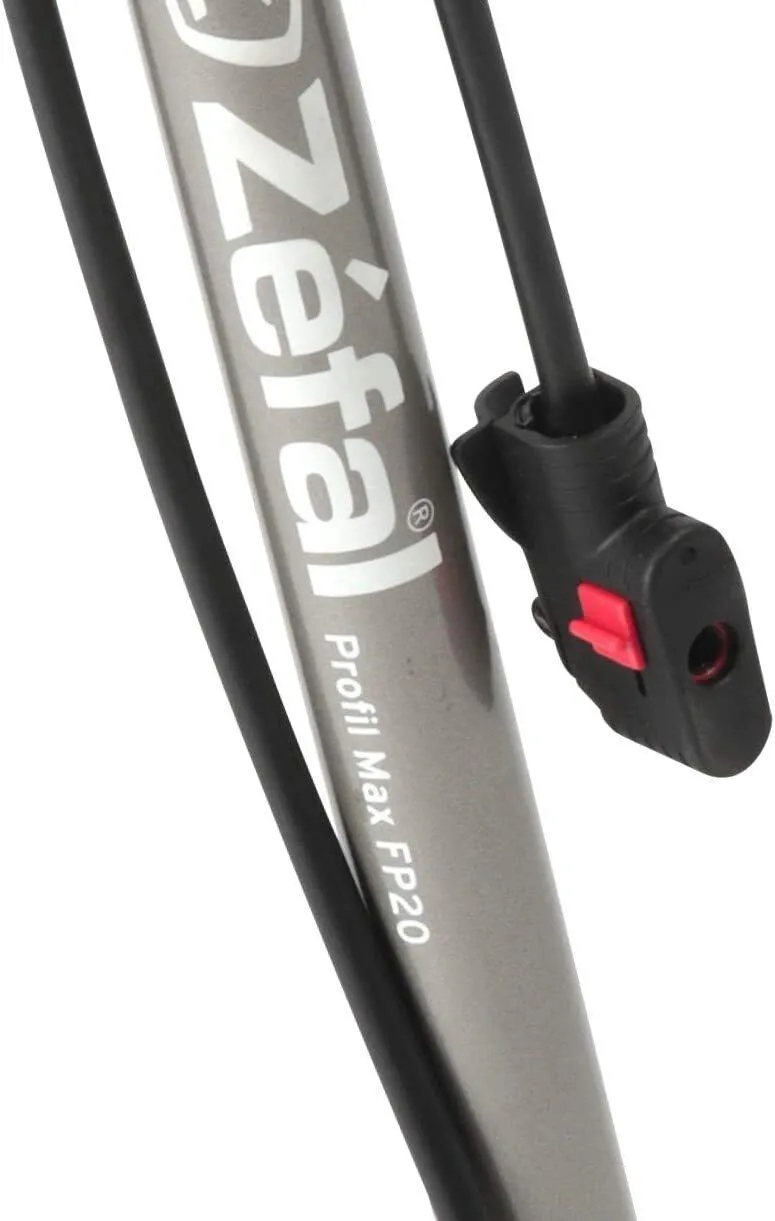 Zefal Profil Max FP20 Track Pump With Gauge