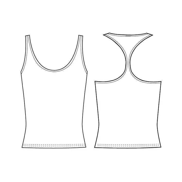 ZF5814G - Bloch T Back Girls Singlet