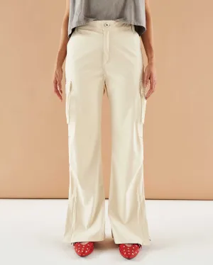 ZIPPER PARACHUTE IVORY
